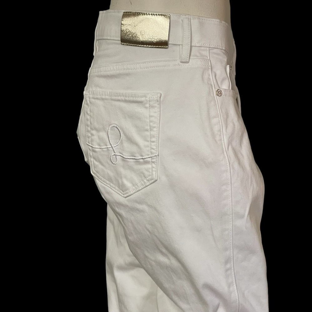 Lilly Pulitzer White Jeans Size 6 - Picture 7 of 16